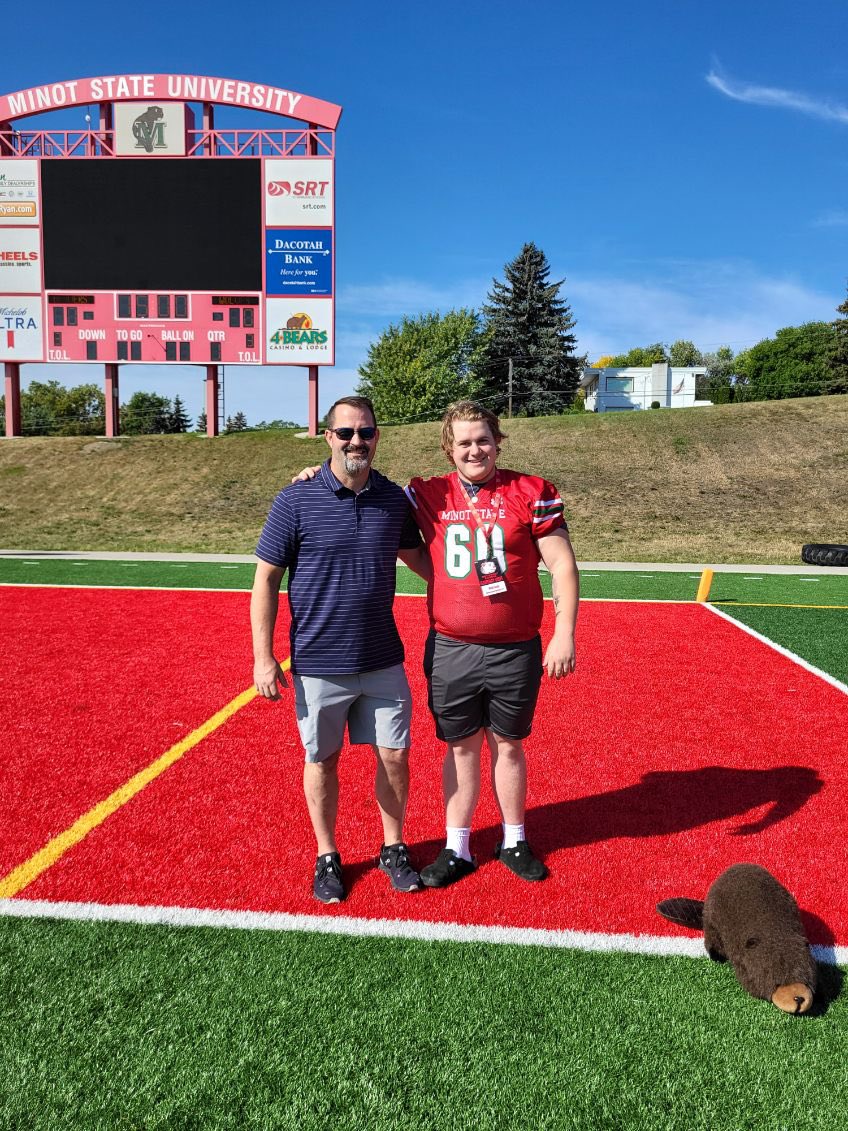 Nick Cook (@nick_cookie60) on Twitter photo Had great game day visit at minot big thanks to <a href="/CoachFam/">Coach Mike Famiglietti “Fam”</a> <a href="/TomSimi/">Tom Simi</a> <a href="/coachshields/">Ian Shields</a> Had great game day visit at minot big thanks to <a href="/CoachFam/">Coach Mike Famiglietti “Fam”</a> <a href="/TomSimi/">Tom Simi</a> <a href="/coachshields/">Ian Shields</a>
