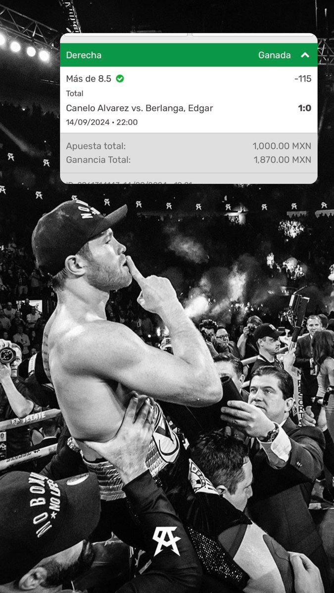 Si ganó $100,000  con el MEGA PARLEY REGALARÉ $20,000 entre alguno de los que le den RT Y ❤️a este tweet alv 🐨🐨🐨🐨

$20,000 neta neta neta , ANDO EN OTRO PUTO NIVEL 🔥🔥🔥🔥