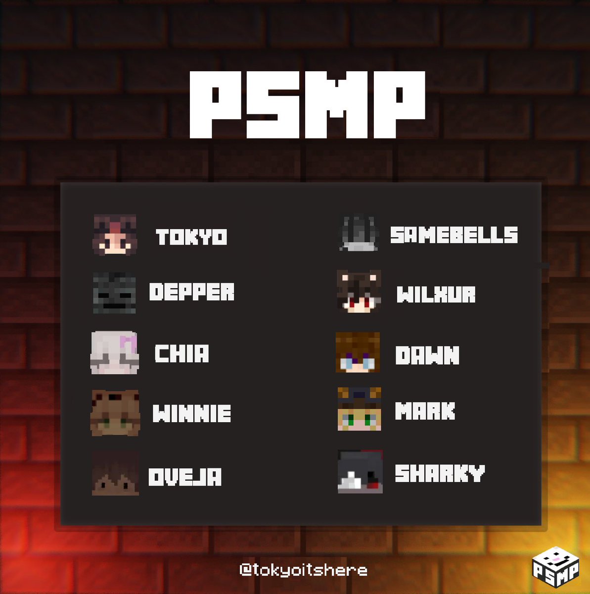 tokyoitshere's tweet image. 𝗣𝗦𝗠𝗣.

A 𝘮𝘶𝘭𝘵𝘪𝘭𝘪𝘯𝘨𝘶𝘢𝘭 QSMP Fan-Server on bedrock. 

Coming Soon. @PSMPinfo