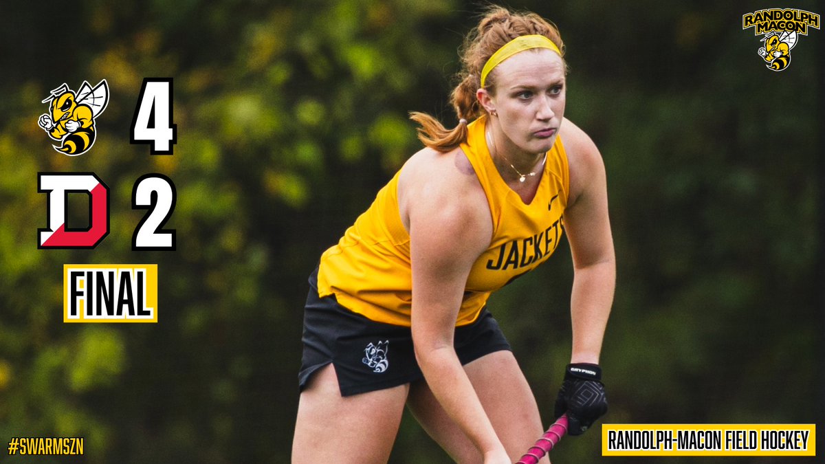 Thach Scores Twice in 4-2 Win for RMC Field Hockey

📰: rmcathletics.com/news/2024/9/15…

#SwarmSzn <a href="/rmcfh/">Randolph-Macon College Field Hockey</a> #tfss
