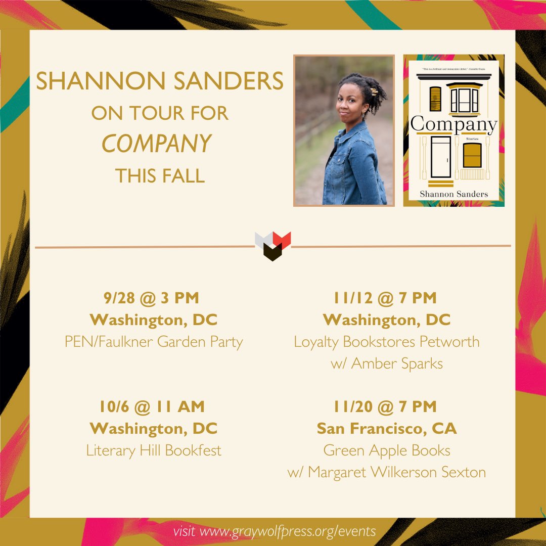 Shannon Sanders (@shanderswrites) on Twitter photo Headed to a few places this fall to celebrate Company’s November paperback release! I’ll be bringing a couple of special gifts with me to the @Loyaltybooks and <a href="/GreenAppleBooks/">Green Apple Books</a> events 👀🧶📚👀 Headed to a few places this fall to celebrate Company’s November paperback release! I’ll be bringing a couple of special gifts with me to the @Loyaltybooks and <a href="/GreenAppleBooks/">Green Apple Books</a> events 👀🧶📚👀