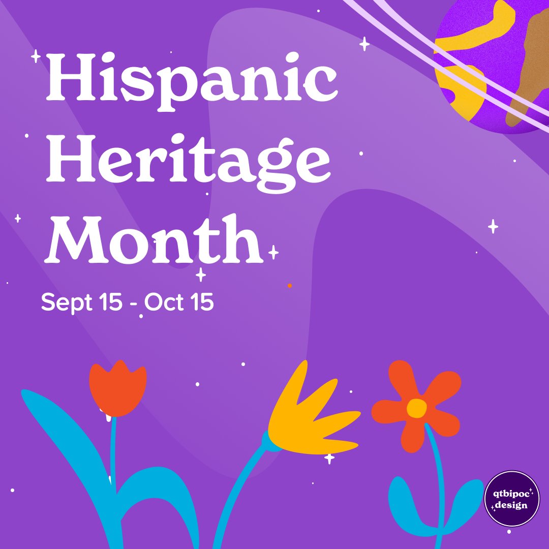 Happy #HispanicHeritageMonth ! 

Today, we honor the vibrant culture, creativity &amp; immense contributions of the Hispanic &amp; Latinx communities. From groundbreaking design aesthetics to powerful storytelling, the influence of Hispanic creators can be felt everywhere.