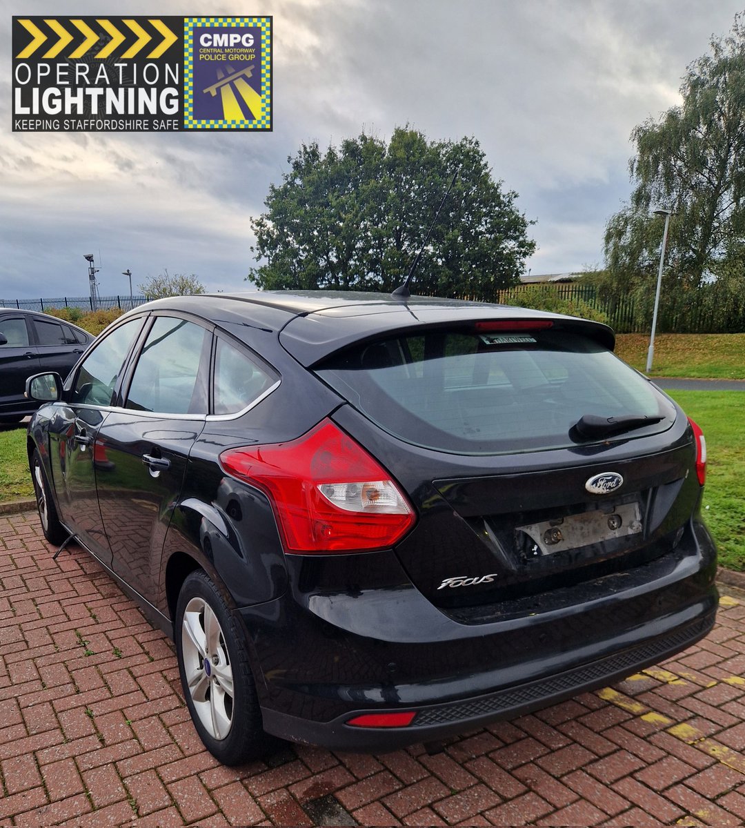 We stopped this #Clone vehicle today on the motorway through  <a href="/StaffsPolice/">Staffordshire Police</a> using tactics to avoid a pursuit. The driver had false plates on it to hide the fact they had no licence or insurance. 

Vehicle #seized and driver reported❗️

#OpLightning <a href="/DriveInsured/">Drive Insured</a>
C-Unit