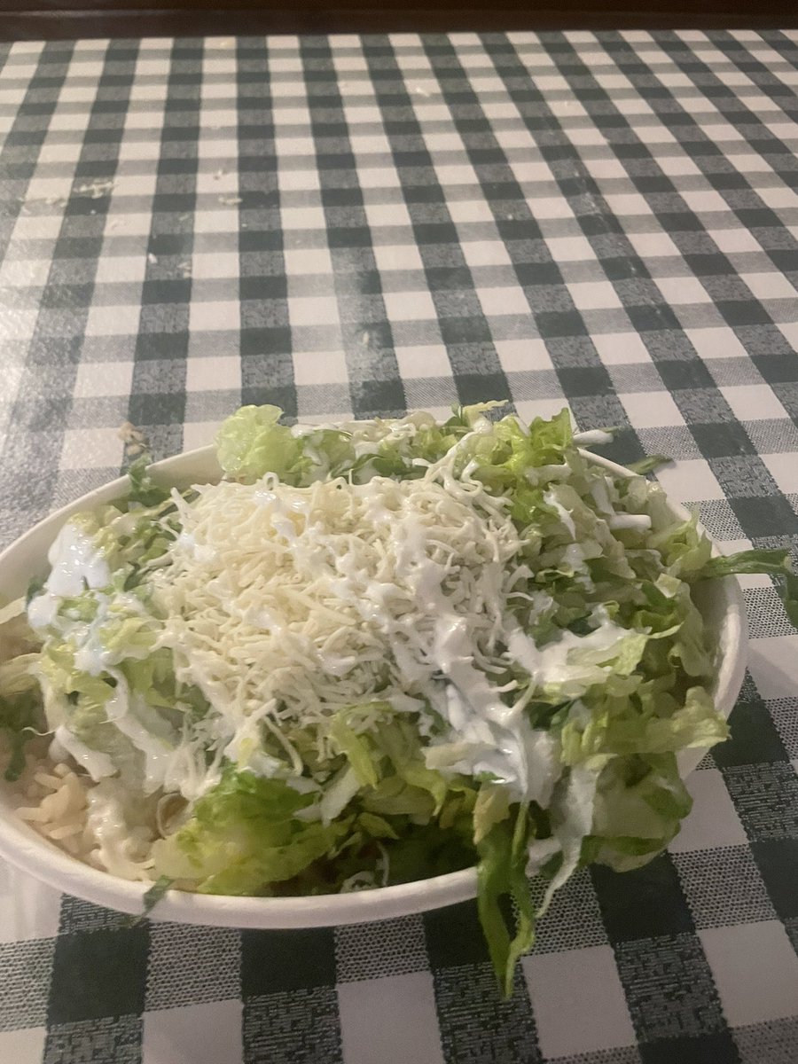 hawkvandelay's tweet photo. Miss Keets make a killer burrito bowl
I load it up and shove it down my hole
Later it will come out the other end
Be back on thursday, I’ll eat one again https://t.co/KslonrWY7h
