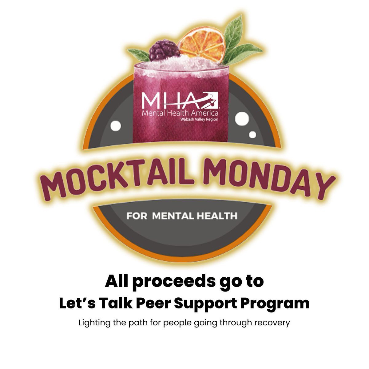 Everyone can make a difference in someone's life. We just make it more fun - get tickets to Mocktail Monday, and you'll be doing your part!

#RecoveryMonth #EndtheStigma #MocktailMonday