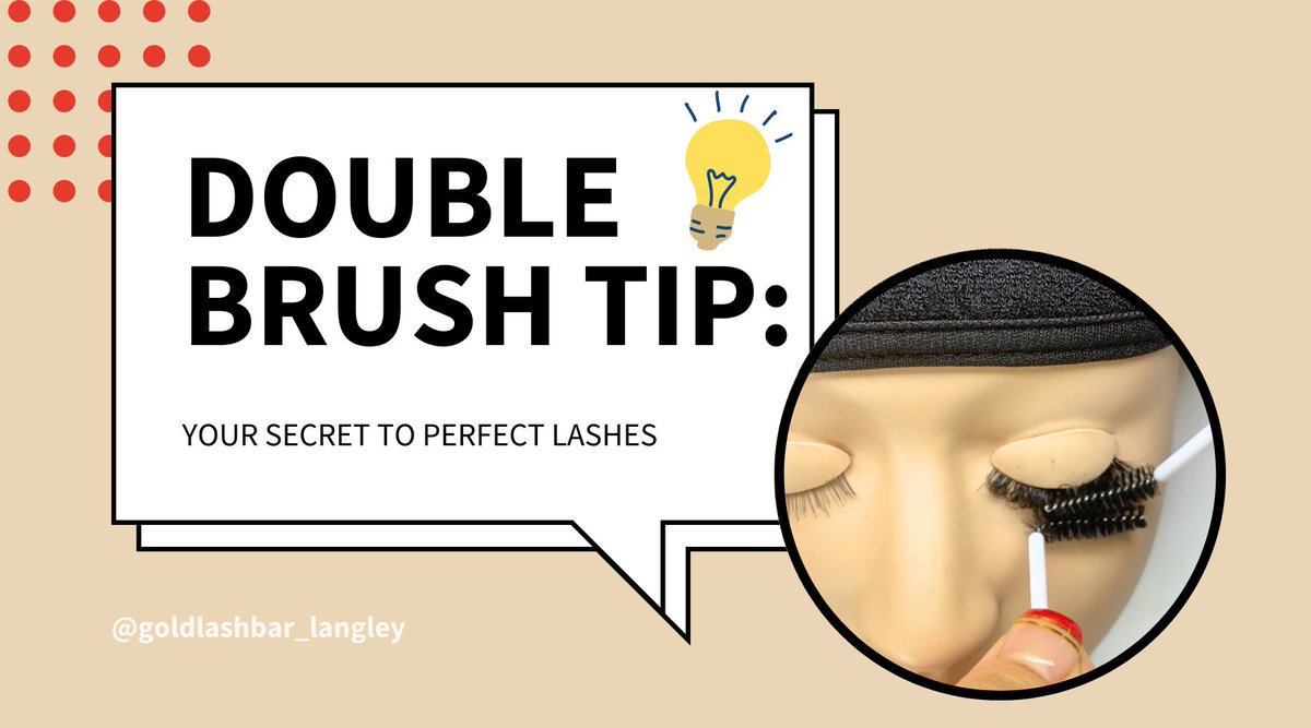 GoldLashBar's tweet image. Did you know your eyelashes grow in 4 layers? 👁️✨ Keep them perfectly aligned using two brushes at once—our fave lash hack! 🌀
🚪 Goldlashbar is closed today, but you can book your lash service or training anytime with our 24/7 link 🔗
#LashTips #LashHack #PerfectLashes