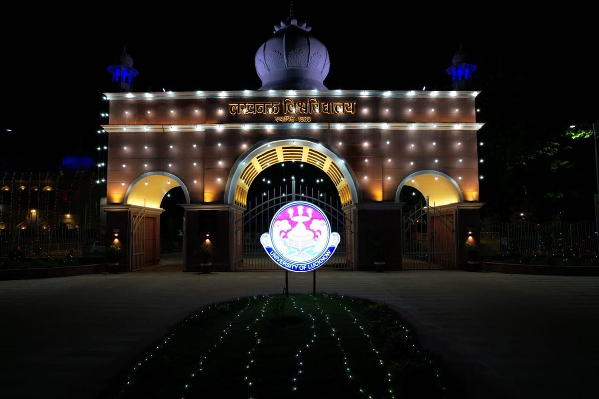 DurgeshAIHLU's tweet photo. 67वें दीक्षांत समारोह की पूर्व संध्या पर अपना 104वर्ष पूर्व स्थापित NAAC A++ ग्रेड प्राप्त लखनऊ विश्वविद्यालय। https://t.co/h0Wmuc0Qx5