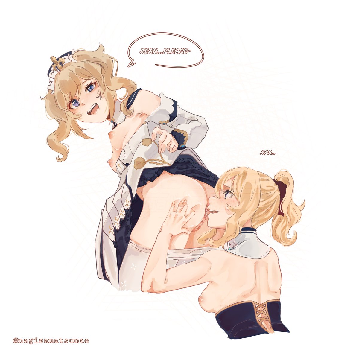NMatsumae's tweet photo. //Jean x Barbara, rimming https://t.co/juaUbz43b2