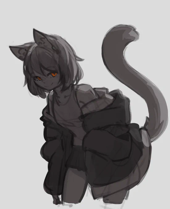 Finally finished salvaging files from failing drive, time for some casual draw stuff \(ツ)/ 
