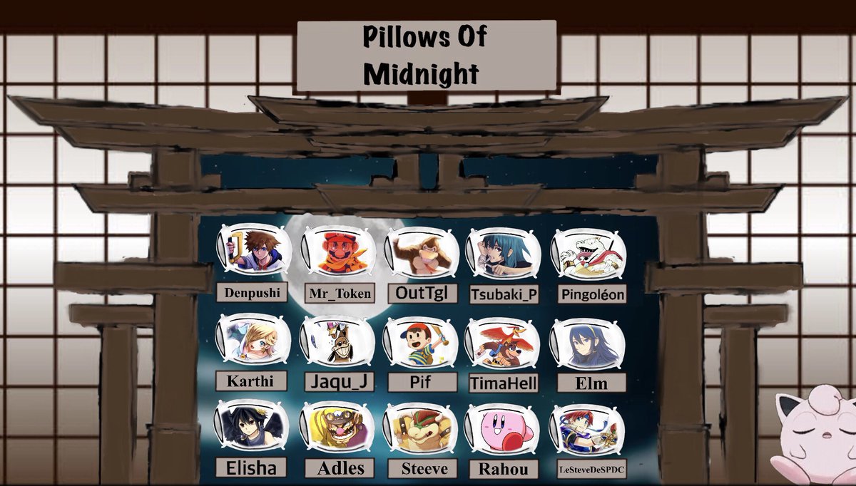 Pillows of midnight (@pillowsssb) on Twitter photo Le roster est enfin au complet !!!
C'est avec joie que <a href="/rahouu12/">WS | Rahou</a>, <a href="/DenPuShiLeGrand/">DenPuShi 📖✨</a>, Mr Token et le mystérieux Steve de Spdc nous rejoignent 🔥🔥🔥 Le roster est enfin au complet !!!
C'est avec joie que <a href="/rahouu12/">WS | Rahou</a>, <a href="/DenPuShiLeGrand/">DenPuShi 📖✨</a>, Mr Token et le mystérieux Steve de Spdc nous rejoignent 🔥🔥🔥