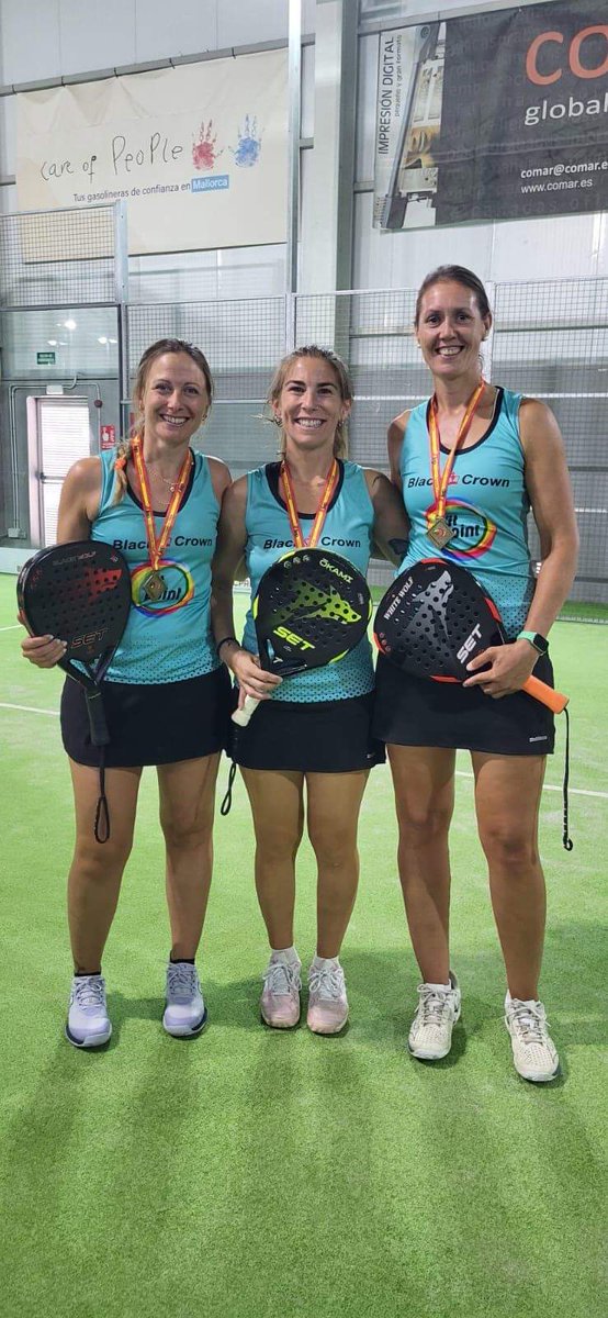 Este #TeamSET🐺 es Team GANADOR

🏆 CAMPEONAS DE ESPAÑA POR EQUIPOS DE 1ª Categoría de Veteranas en 📌 Mallorca con el club <a href="/FitPointPadel/">Fit Point Pádel</a>

#SET #SETPadel #SETsport #ThePowerOfEnjoy #NeverGiveUp