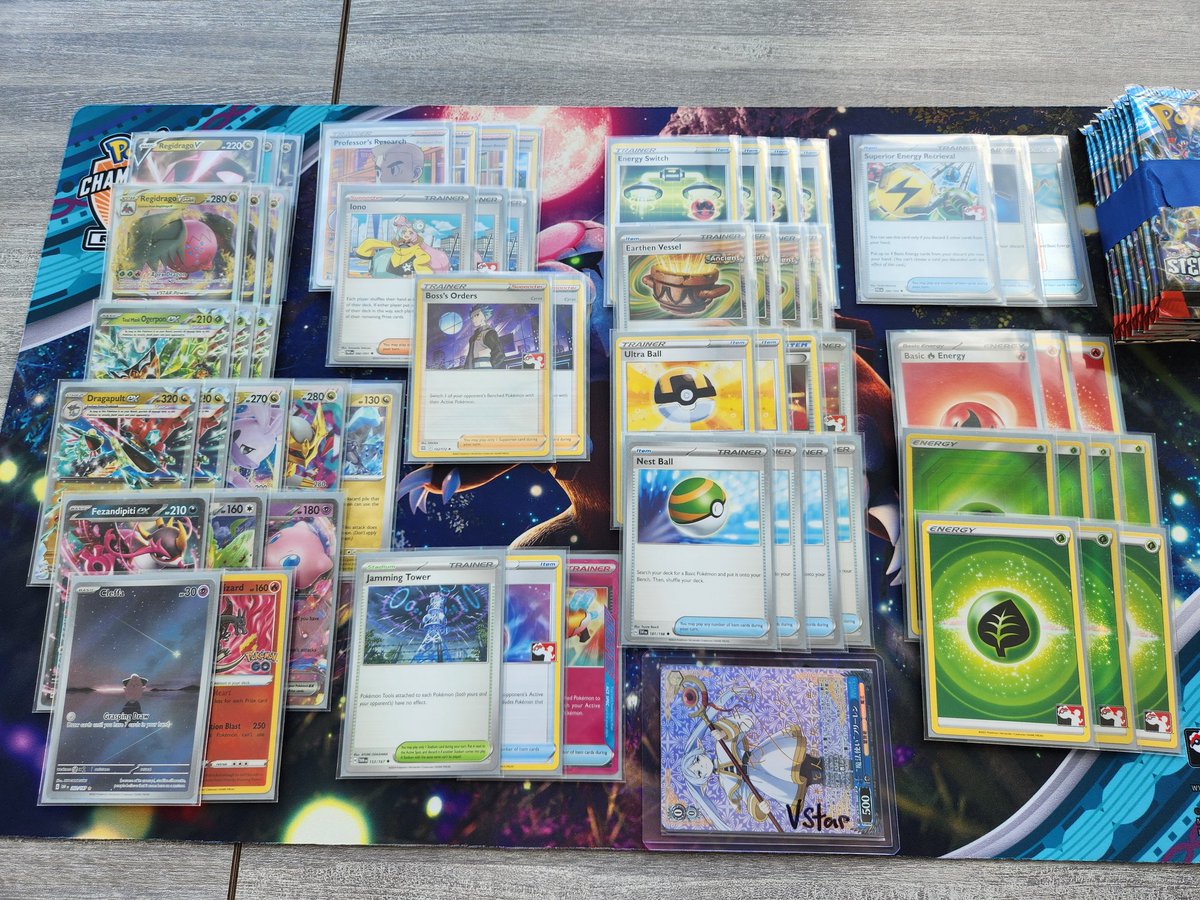 Went 6-3 at Baltimore Regionals. Got scared off BanetteNoir and switched to drago Thursday night. Played jamming over temple and ended up hitting 3 lugia. 🙂