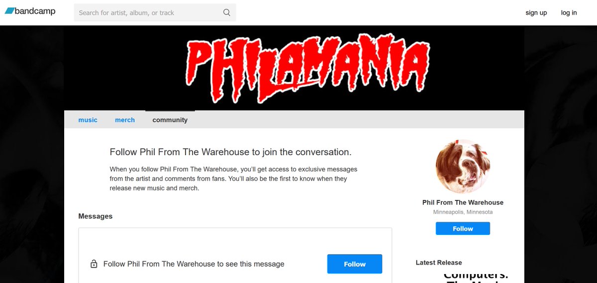 "I'm gonna send this new shirt company my Philamania logo to make shirts with."

Oh, you mean the one you stole?