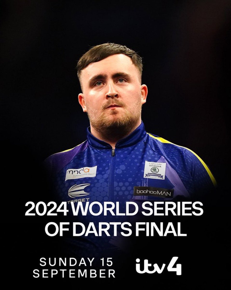 RawlingJohn's tweet image. Don&apos;t miss the phenomenal Luke Littler in the final of the World Series of Darts Finals in Amsterdam against Michael Smith. #ITV4 now!!!!!!