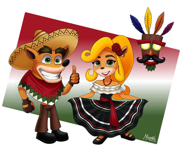 JonhMonge117's tweet photo. Hola Deadpooleros, cómo están, ya es 15 de Septiembre y Crash, Coco y Aku Aku lo saben, pásenla bien chingón, pórtense bien y cenen mucho hasta que les cause satisfacción en la cena, sea pozole, tostadas, lo que sean.

¡¡¡VIVA MÉXICO CABRONES!!! 🇲🇽🇲🇽🇲🇽 https://t.co/2FyLjyhWGN