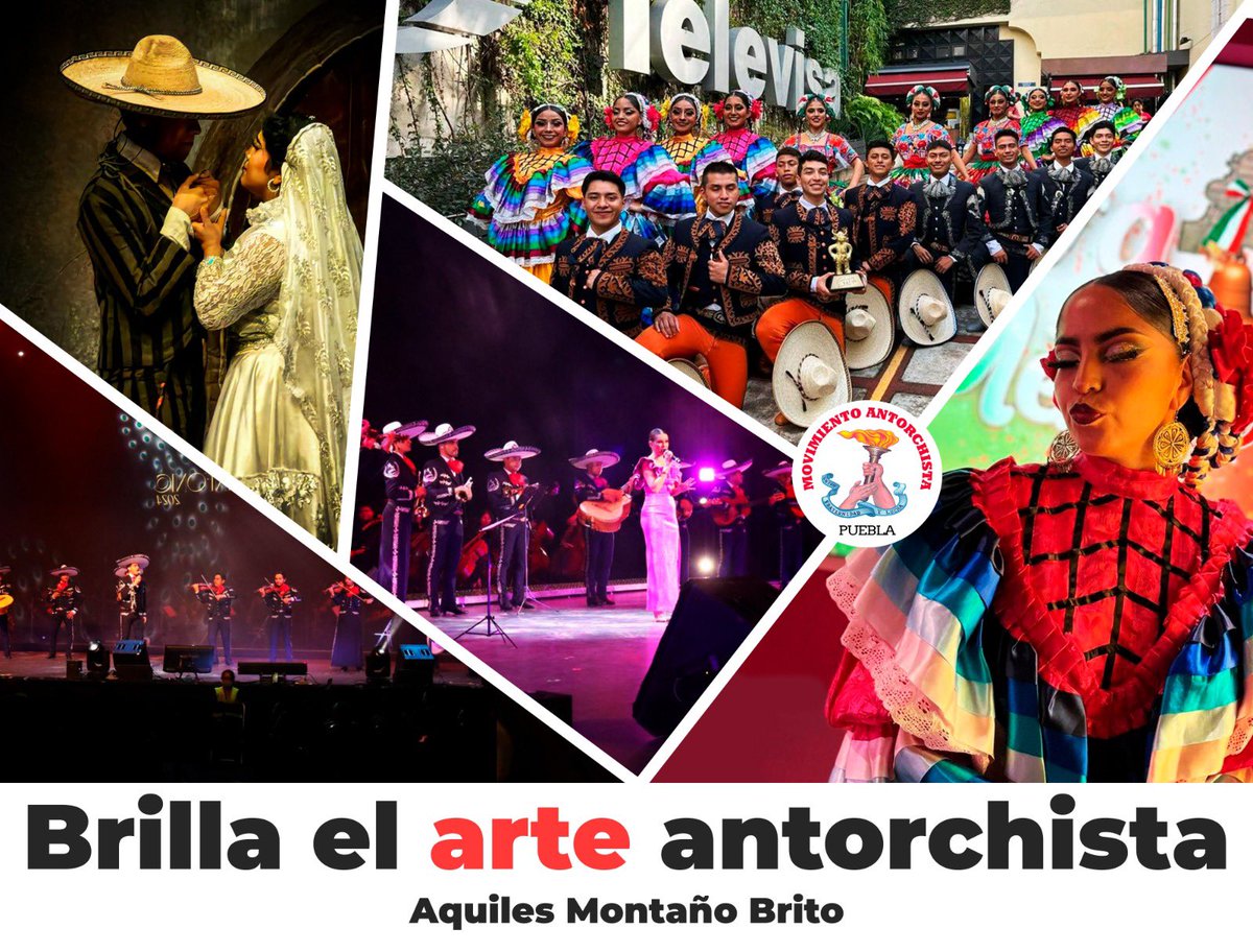 Brilla el arte antorchista 🤩
Por su maestría y alegría, el Mariachi Nacional impresionó a más de 3,500 poblanos en el auditorio del CCU, acompañando a la cantante Kika Edgar en el concierto “México sinfónico”, la noche del 13 de septiembre.

Artículo en: facebook.com/share/p/R9yAmU…