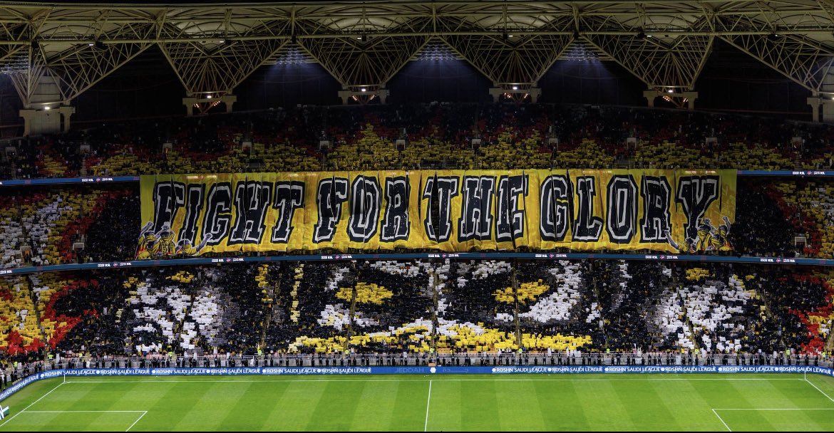 Abdullah2iim's tweet image. The greatest fans in the world💛🖤🤯🐅