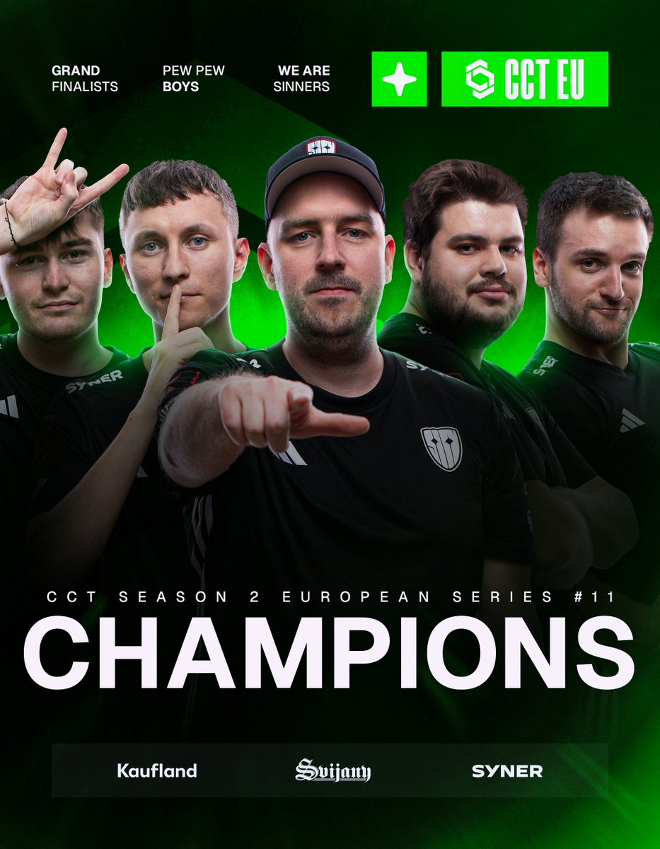 SINNERS Esports (@sinners_esports) on Twitter photo I used to pray for times like this 😭 #SINCS2 BOYS ARE YOUR CCT SERIES 11 CHAMPIONS! 🏆
#SINCS2 | #CCT I used to pray for times like this 😭 #SINCS2 BOYS ARE YOUR CCT SERIES 11 CHAMPIONS! 🏆
#SINCS2 | #CCT