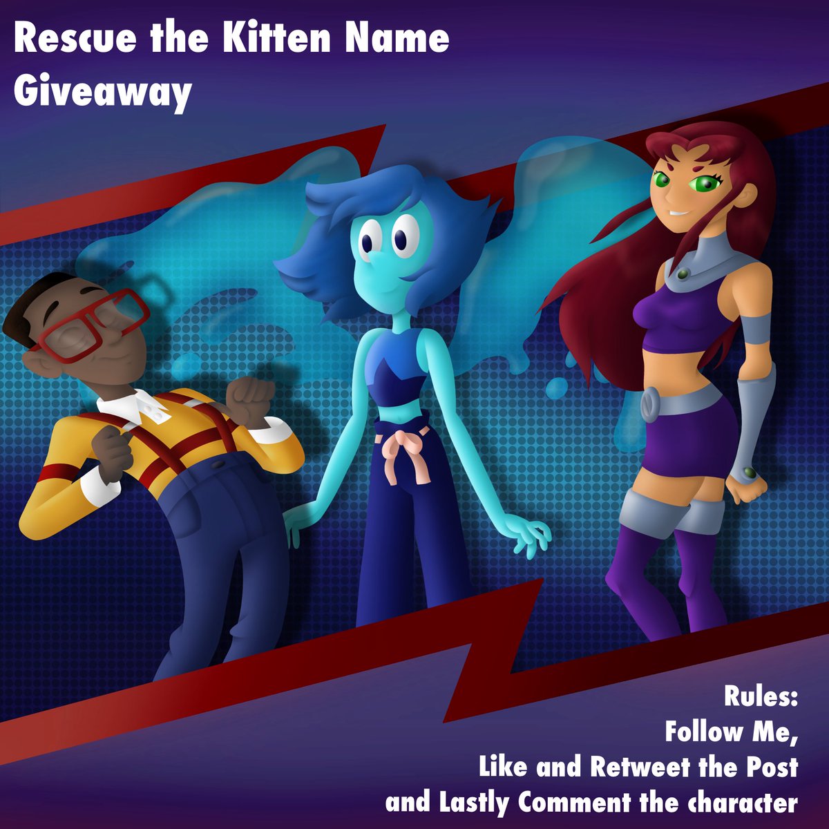 CarlCreelRivals's tweet image. Giveaway Time !!!
This may be cheating but we can’t let them be called black Adam and Bugs Bunny so name idea “Luna And Loki” if this wins the giveaway happens otherwise not. Rules like always just we need to get them better names. Act fast!!!