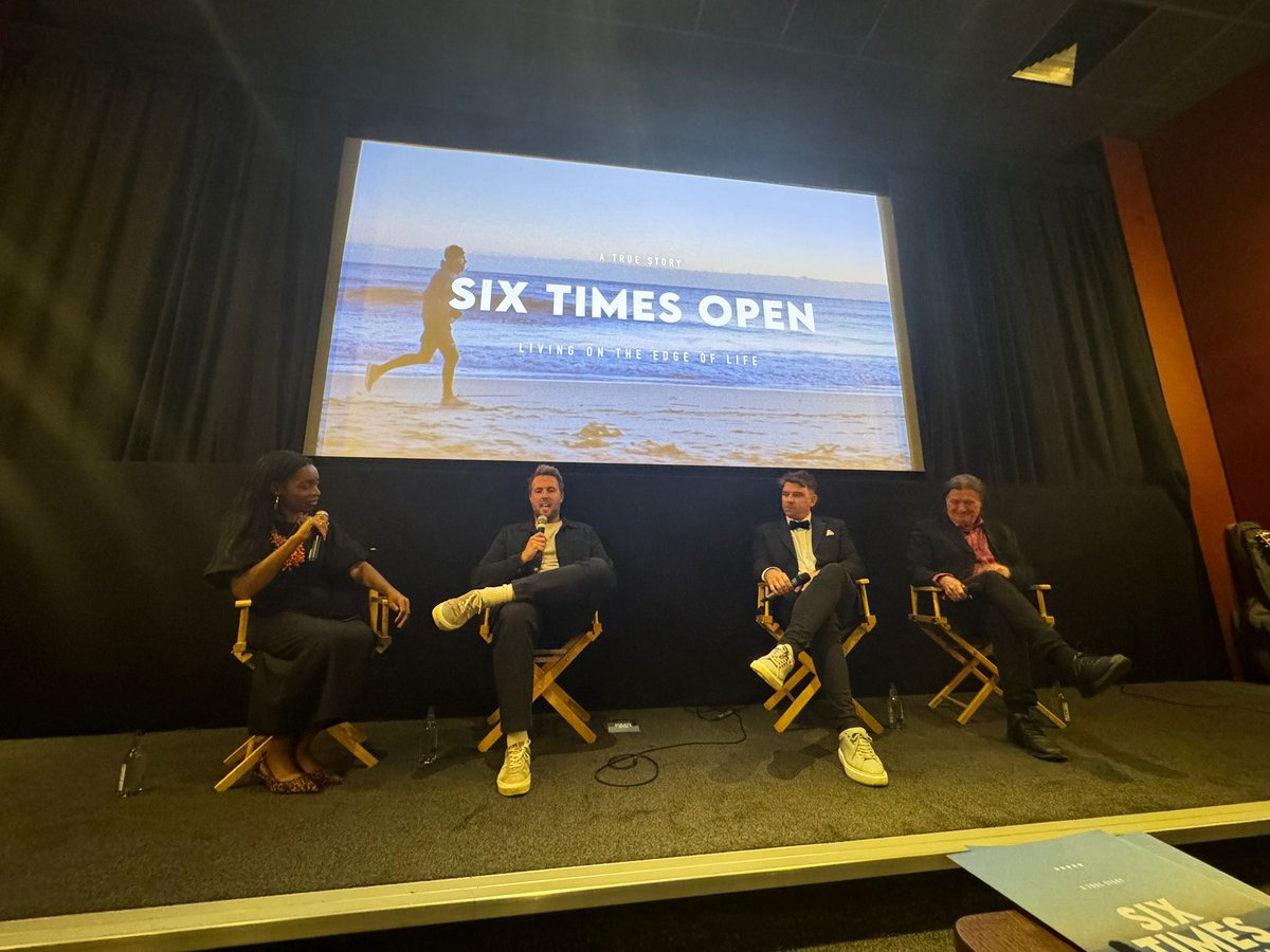 Fantastic to celebrate life and be part of <a href="/SIXTIMESOPEN/">SIX TIMES OPEN FILM</a> launch in #london. Stay tuned. ❤️🎥🙏 #sixtimesopenfilm <a href="/DavidSDownes/">David Stretton-Downes</a>
