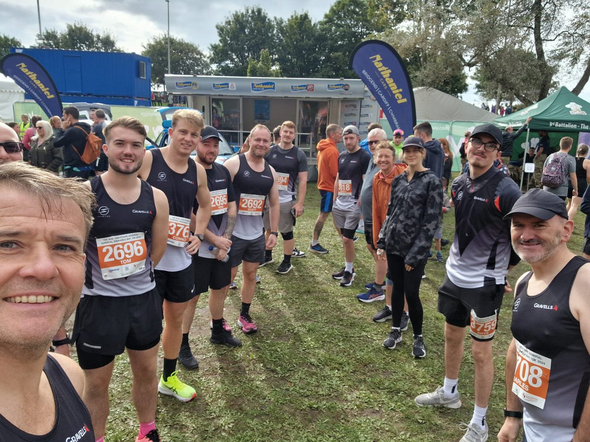 What a great morning for the Gravells run club <a href="/10kswanseabay/">Swansea Bay 10k</a>!! No rain like last year, some personal bests and a great time had by all! 🏃‍♀️🏃‍♂️🌟👌
#running #10k #gravellsrunning