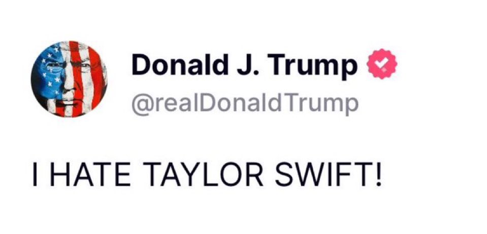 The_Old_Taylor's tweet image. #SwiftiesForTrump