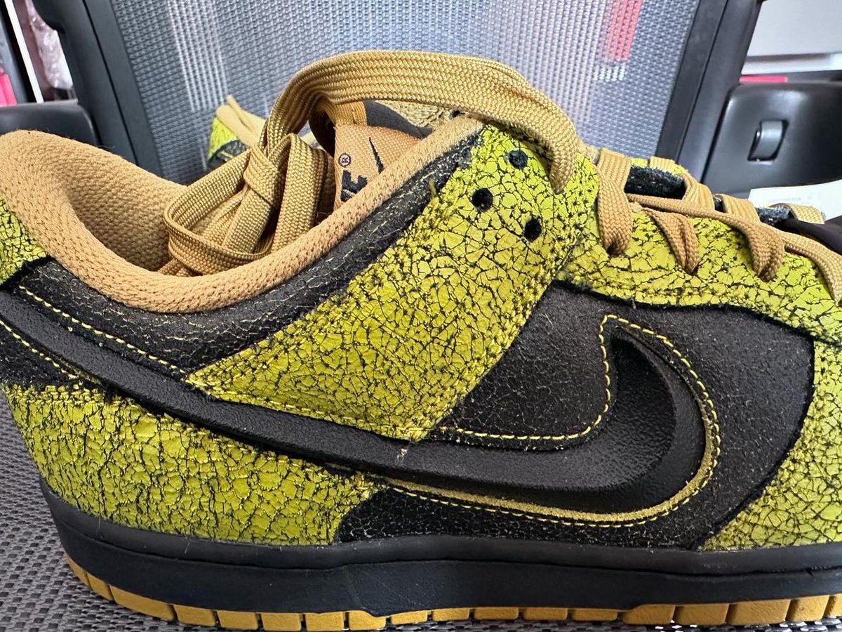 激レア！NIKE SB Yellow LOW Curb DUNK イエローカーブ