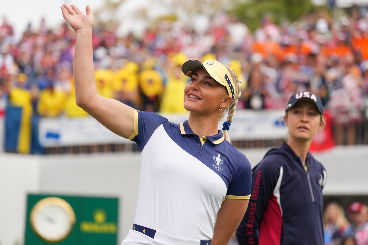 England Golf (@englandgolf) on Twitter photo Not the final result we wanted but <a href="/SolheimCupEuro/">Solheim Cup Team Europe</a> battled all the way. 🇪🇺
Great to see big wins from <a href="/georgiahall96/">Georgia Hall ⛳️</a> (4&3 v Allison Lee) and <a href="/HullCharley/">Charley Hull</a> (6&4 v Nelly Korda) this afternoon.
#TeamEurope | #SolheimCup Not the final result we wanted but <a href="/SolheimCupEuro/">Solheim Cup Team Europe</a> battled all the way. 🇪🇺
Great to see big wins from <a href="/georgiahall96/">Georgia Hall ⛳️</a> (4&3 v Allison Lee) and <a href="/HullCharley/">Charley Hull</a> (6&4 v Nelly Korda) this afternoon.
#TeamEurope | #SolheimCup