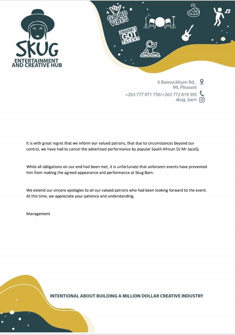 Update on Mr JazziQ performance