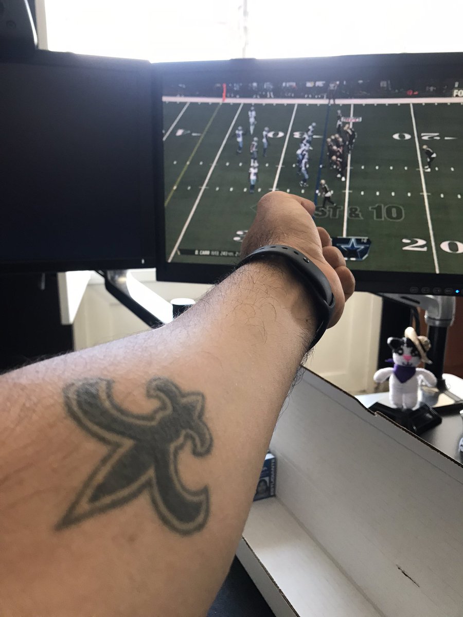 Krowten69's tweet photo. @FOXImpactoNFL 
Who Dat!!! https://t.co/2ZgRDZUg6m