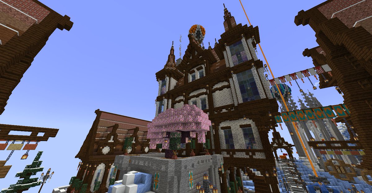 Genuine_MC's tweet photo. Build Of The Month - September Edition - 2024  
Our building team has revamped our Spawn Hubs! Come check out these beautiful creations!  
https://t.co/NoVzW1inFE 
#genuinemc #genmc #Minecraft #minecraftbuilds #buildofthemonth #Creative #community #newlook https://t.co/DbK1KVpGk7