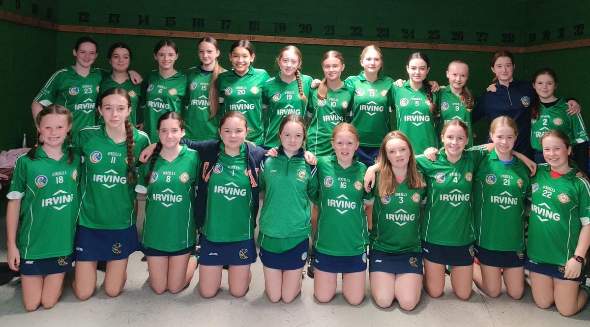 The U14 girls had three championship round robin games against Passage West, Na Piarsaigh and Enniskeane recently. 

Following these results, we have now qualified for the Cup semi-final to be played shortly. 

Thanks to everyone who travels to support these girls.