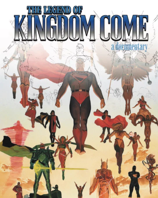 Preview of THE LEGEND OF KINGDOM COME Trading Cards! Stay tuned for our Kickstarter coming later this month #kingdomcome #dccomics #superman #kickstarter 