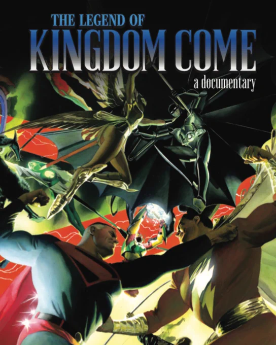 Preview of THE LEGEND OF KINGDOM COME Trading Cards! Stay tuned for our Kickstarter coming later this month #kingdomcome #dccomics #superman #kickstarter 