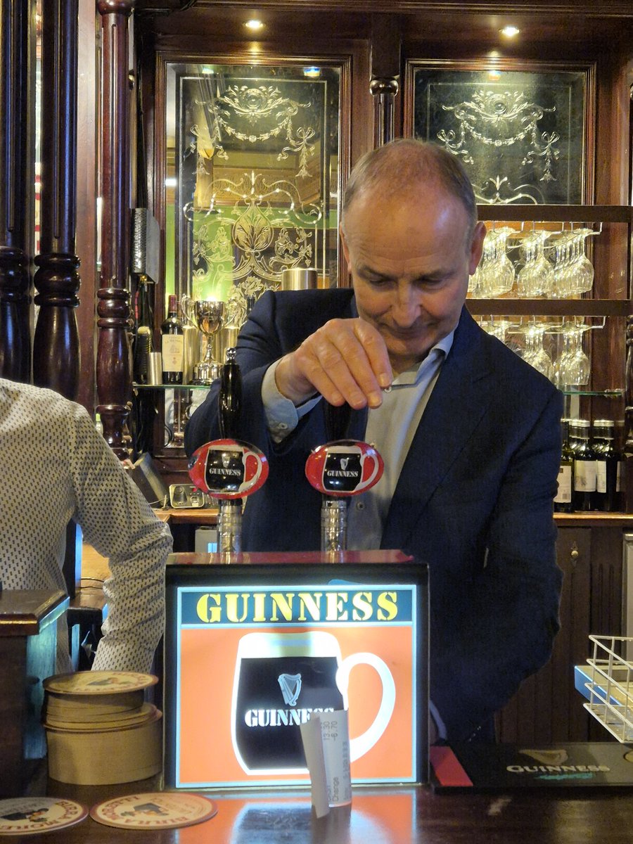 New barman at The Clubhouse Dalkey 🍺