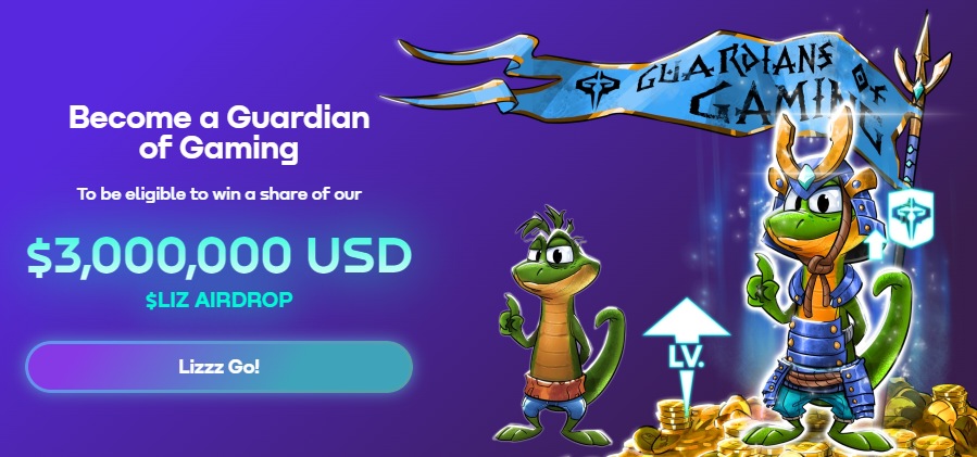 g3agle's tweet photo. As promised, now we continue interacting with the Lizard Lounge app (VAULT).

as we all know @LizLabsio Released Lizard Lounge App a few weeks ago along with $3,000,000 USD Lizcoin ($LIZ) airdrop at TGE for users who become GUARDIAN OF GAMING.

Complete Onboarding Guardian here: https://t.co/QO38CJW53Z 

Everything you need is in one place!
OK, without further ado, let's go for a walk
___________________________________________________________________

1⃣ Bounty Box

This is the place where we will open the Bounty Box we get later.

Currently, the only way to get a Bounty Box is by completing tasks in the Bounty Board and hunting bounties on @guildxyz.

Here is the link : https://t.co/brr7KZfpY8

Open the Bounty Box you got, and you will get a $LIZ Token as a reward and other tokens.

2⃣ Holding Chamber

This is the place where all the prizes you get are collected, whether from the bounty box or from the staking program, everything will be collected here.

And in this place, you can also withdraw all the reward you have received to your wallet or stake it again.

3⃣ Lizcoin Kiosk

This is the place where we can learn more about  Lizcoin Utility and where we can buy more $LIZ Token.

4⃣ Staking

This is the place where you can stake your Lizcoin you got from:

🔹 $3,000,000 USD worth of $LIZ.

🔹 Completing Bounties (Win loot boxes).

🔹Holding Genesis or Venture Ethlizard (Holder Airdrop).

Overview your staking and check your reward for it.

Staking will go Live after TGE.

5⃣ Lizard Launchpad

In this place members of the Saurian Surveillance Syndicate (SSS) will guide us to the Lizard Launchad and access exclusive token sales.

Lizard Launchpad is structured with dedicated allocations for Ethlizard NFT Holder and Partner Communities, split into phases.

These NFT Collection will give you guaranteed allocation:

🔹Ethlizards Genesis: https://t.co/hUcfszMaHu

🔹Ethlizard Venture: https://t.co/OVjvo70ksC

🔹Ethlizard LARP Suit: https://t.co/xQ2YjK5BcR
___________________________________________________________________

Indeed, all functions are not yet fully live, because this is still in the early stages

and you know what it means if we join at an early stage, right ?

When all the functions are complete and live, it will be an amazing place with various features such as:

🔹A platform to connect gamers and investors with games.

🔹Exclusive access to NFT drops and tokens.

🔹High-quality content, including blog articles, videos, and AMAs (Web3 Library).

🔹Launcher for playing favorite games.

🔹Gaming and ecosystem participation rewards.

🔹Forums and direct messages for connecting with community members (guild and game-specific functionality).

Okay, we've interacted with everything on the Lizard Lounge App.

Now it's your turn to become Guardian Of Gaming Faux Fren @socialsrising!