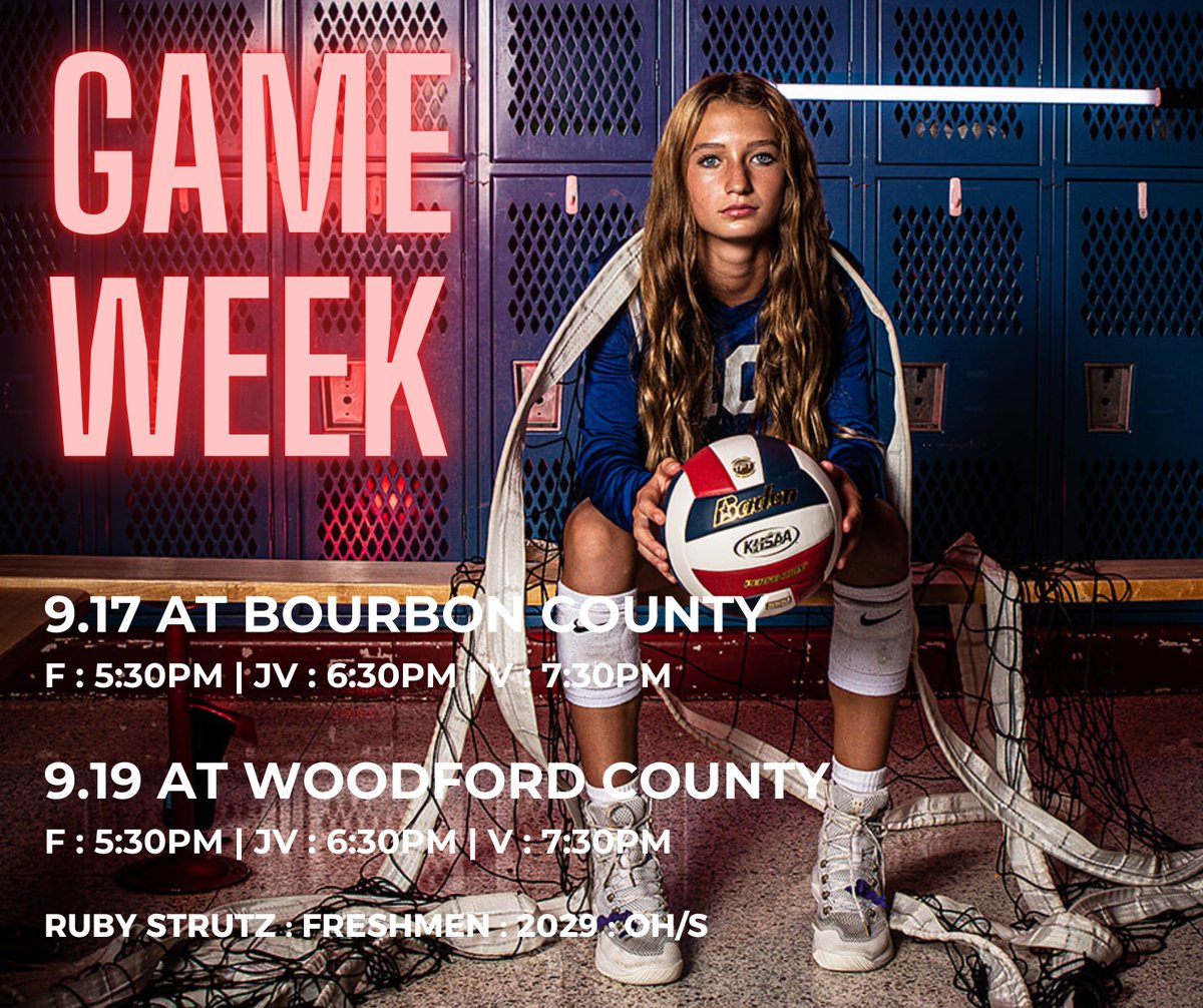 Another great week of volleyball. Another week on the road. These girls are definitely road warrior by now...

9.17 @ Bourbon County
9.19 @ Woodford County