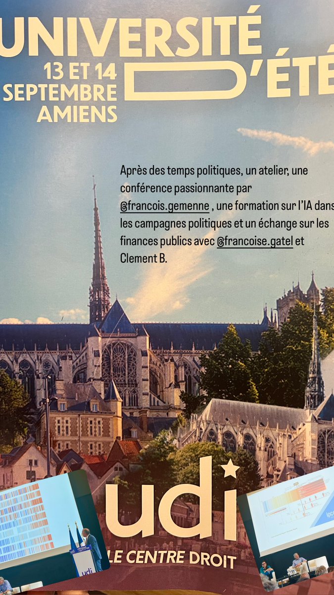 ValerieNahmias's tweet photo. Une #universitedete #UDI particulièrement réussie sur la ville @AmiensMetropole @UDI_off @HerveMarseille
Merci à la formidable Maire @BrigitteFoure pour son accueil et son investissement local, Une année des possibles… https://t.co/RRCTwyYAzY