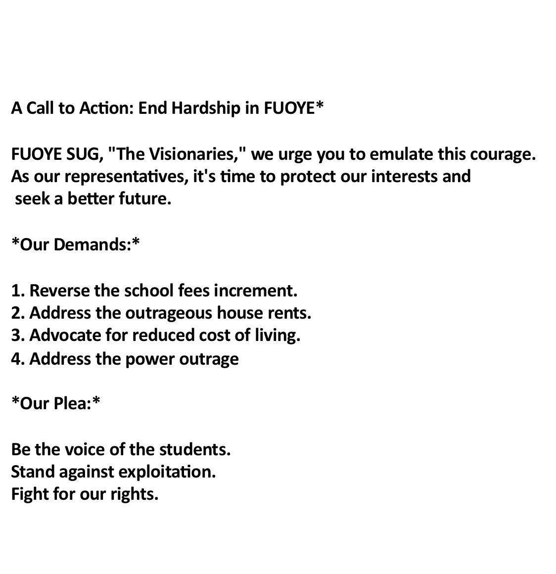 omolomokehinde's tweet image. #fuoye #EndBadGovernance #endextortion #campusconnect #ekiti #naijastudent