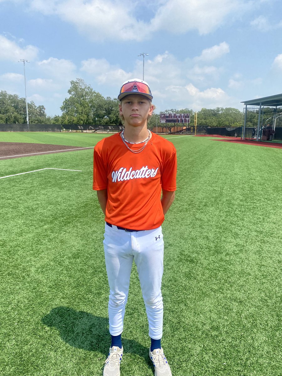 ✭Five Tool Texas✭ (@fivetooltexas) on Twitter photo F: <a href="/WildcattersHS/">Wildcatters High School</a> 2027 Navy 7, Warrior Baseball Medina 6
PoG: <a href="/ware_payton8/">Payton Ware</a> 2-3, 2B, 2 RBI
Pitcher: <a href="/MasonChattawayy/">Mason Chattaway</a> 5.1 IP, 3K, H
Notable: Andres Garcia 1-2, 2B, 2 RBI F: <a href="/WildcattersHS/">Wildcatters High School</a> 2027 Navy 7, Warrior Baseball Medina 6
PoG: <a href="/ware_payton8/">Payton Ware</a> 2-3, 2B, 2 RBI
Pitcher: <a href="/MasonChattawayy/">Mason Chattaway</a> 5.1 IP, 3K, H
Notable: Andres Garcia 1-2, 2B, 2 RBI