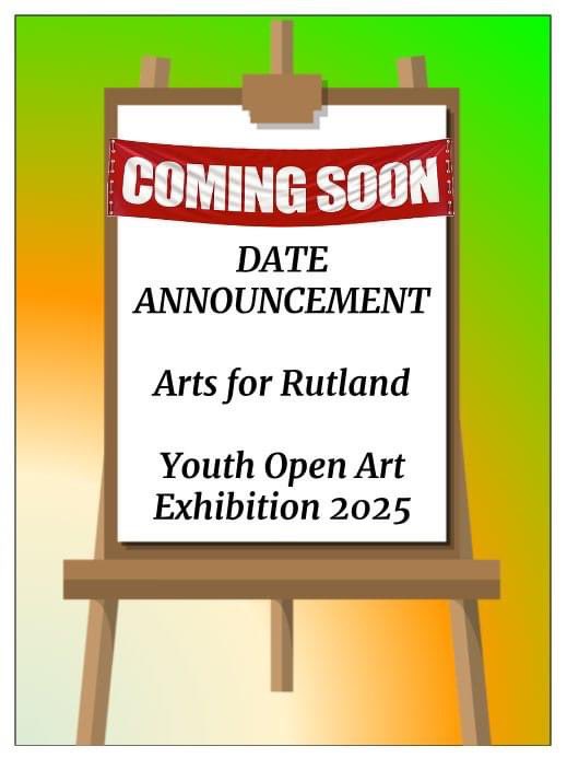Keep checking our social media pages, and a4r.org.uk/rutland-open-y…, for the release of the dates for the 2025 Youth Open Art Exhibition.

Entry forms will be available soon.