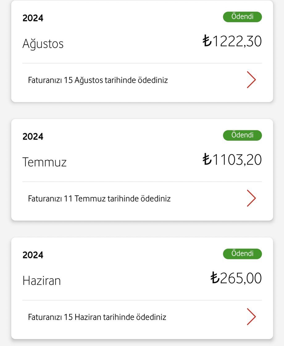 🔴 Soygun Var

📱Vadafone vatandaşın 265 ₺’lik faturasını 1.200 ₺ yapmış.

📢 Bunun adı tarife değil, soygunculuktur. 

🙈 🙉 🙊 Devletin ilgili birimleri 3 Maymunu oynamayı bırakın.