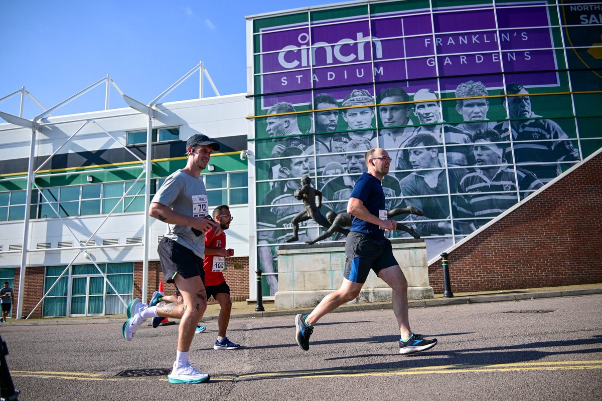 AdrianHowes's tweet image. Northampton Half Marathon 2024 @SaintsRugby
