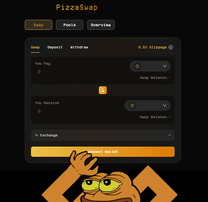 fractal_pepe's tweet photo. Hi there @fractal_bitcoin 👀 wen Pizzaswap? 🍕asking for a friend https://t.co/Y0s0womZAG