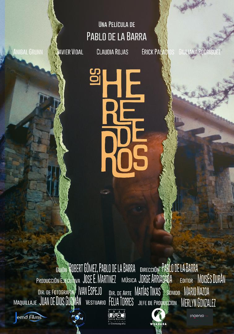 Próximo
gran estreno de
LOS HEREDEROS
una historia de realismo mágico, humor negro y suspenso. Presentamos el
afiche de la película de  <a href="/pablodelabarra/">Pablo LeonDeLaBarra</a>, producida por <a href="/jemdfilms/">JEMD Films</a>, José Ernesto Martínez <a href="/jemartinezd/">Jose E. Martinez</a> Distribuida por <a href="/Gran_Cine/">@gran_cine</a>
➕️ ℹ️
grancine.net