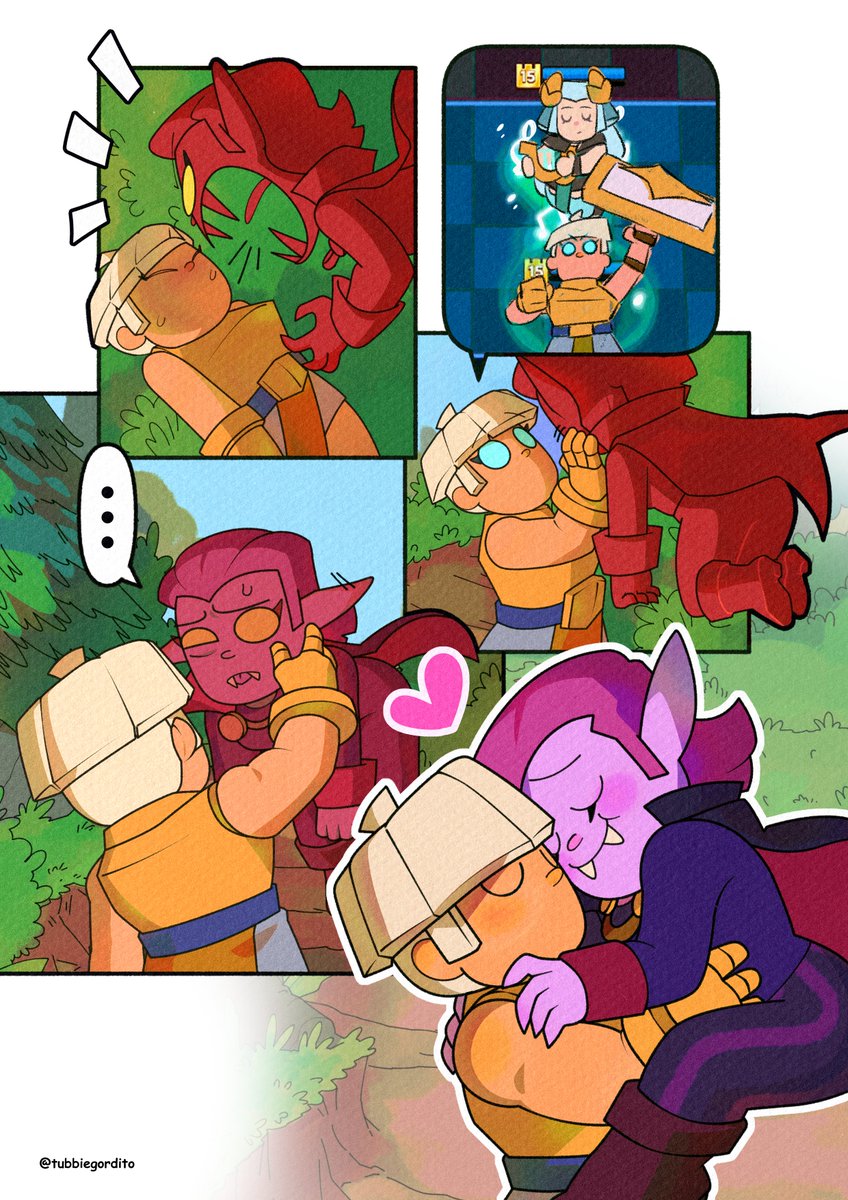 tubbiegordito's tweet photo. MINI COMIC DE MIS MAMIS 😭🗣️💖
Ya les dije, Clash Mini no muere hasta que yo me muera.

#ClashMini #ClashMinifanart #shieldmaiden #countess #countessxshieldmaiden https://t.co/vULMznOAXi
