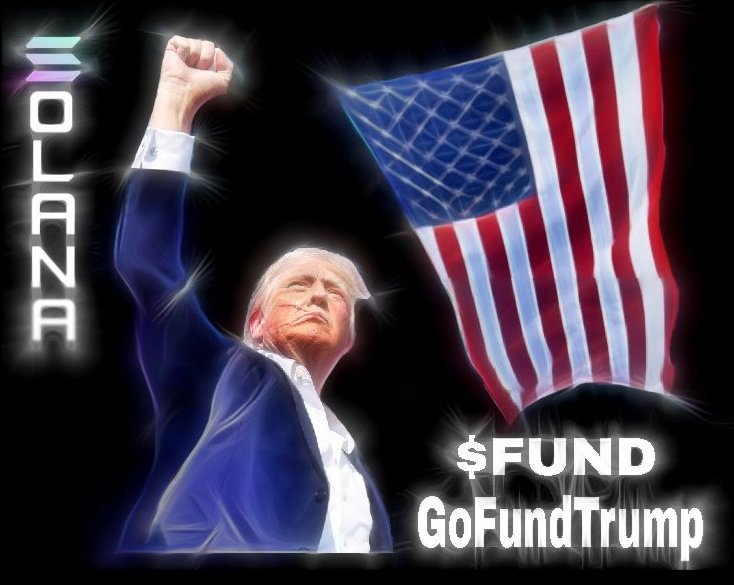 Hayess5178's tweet photo. They really don't want #Trump to be president😳
Support Trump in the most #Mega way with $FUND on #Solana. They hold raffles where a portion of the revenue helps #FUND Trump🇺🇸. #GoFundTrump also have a free $TRUMP #meme generator😃. Market cap is really low at 71k👀📈
CA: 👇
4PvR5eb6p8uE9jzspE3KEun7Tqpgd4YM7roDwrgKpump
X @GoFundTrump_
TG https://t.co/LIQ1uOny7U
Site https://t.co/3NMVy25ynR
Meme generator https://t.co/tzO3FsSKi3