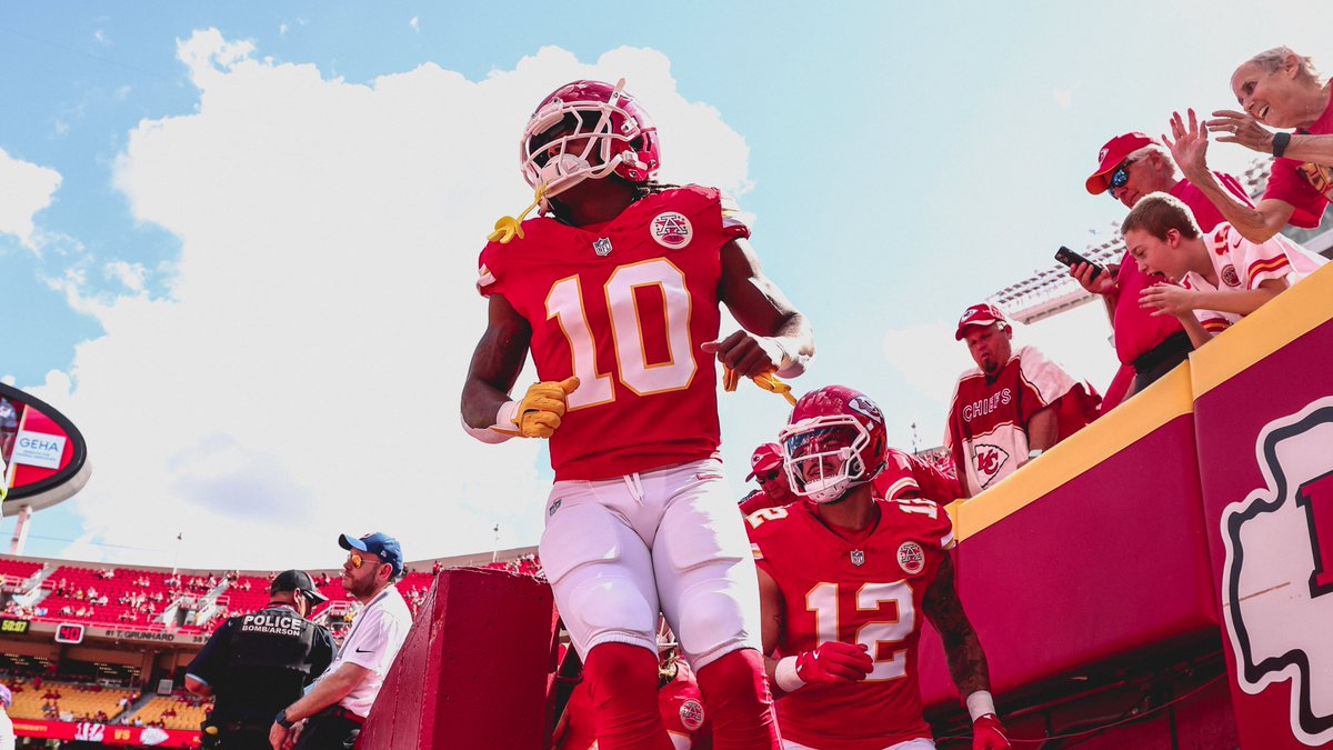 Chiefs's tweet photo. Almost time to defend our house 🏟️ https://t.co/snJH3qAYMF