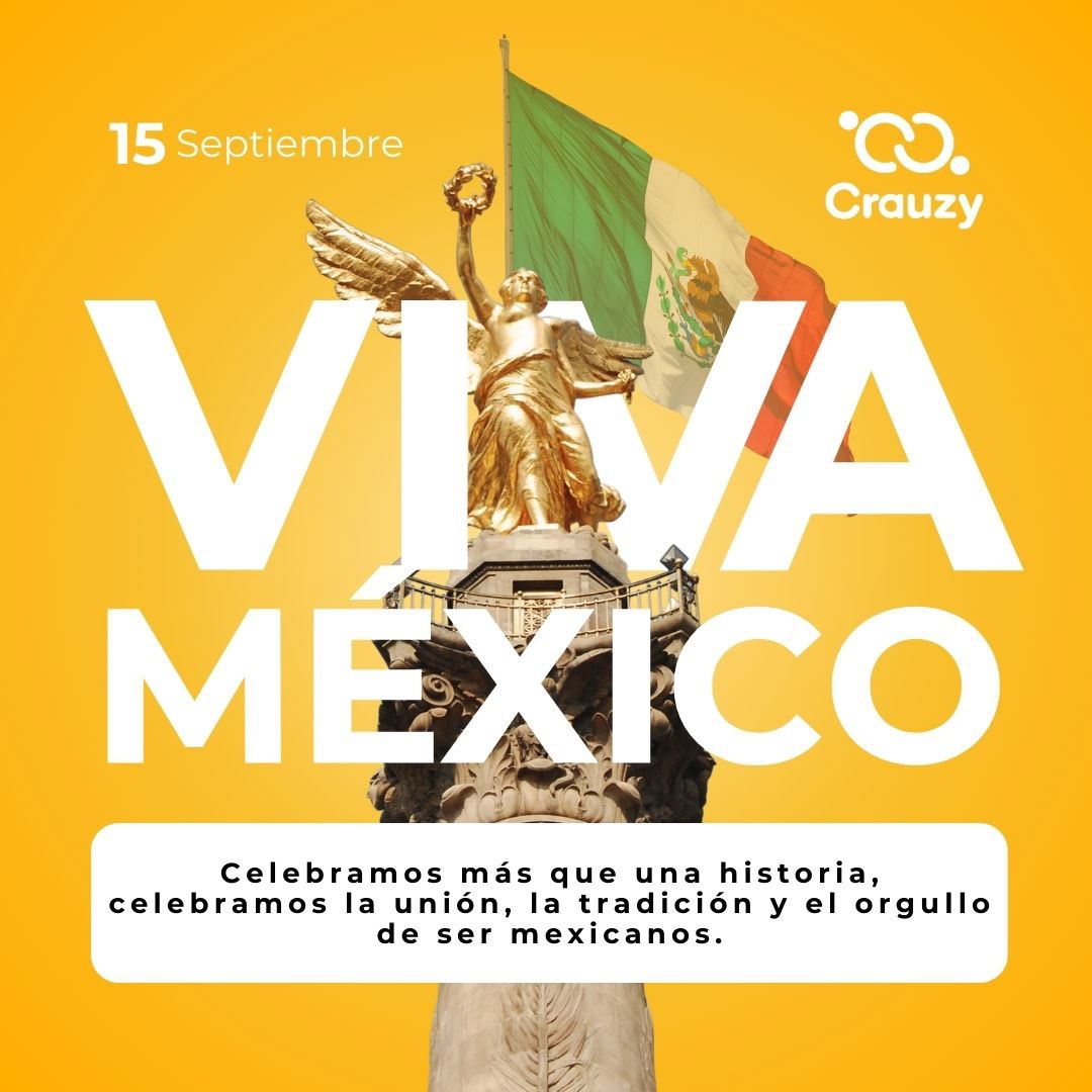 crauzyapp's tweet photo. Este septiembre, celebramos más que una historia… celebramos la unión, la tradición y el orgullo de ser mexicanos. 🇲🇽💚 ¡Que viva México, que vivan nuestras raíces y que vivan los sueños que construimos en comunidad! 🎉✨ #OrgulloMexicano #VivaMéxico #UnidosPorMéxico #Crauzy https://t.co/7r403PaTvc