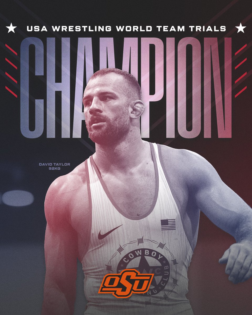 The Magic Man does it again.

David Taylor is the 92 kg champion at the US World Team Trials!

#GoPokes l <a href="/magicman_osu/">David Taylor</a>